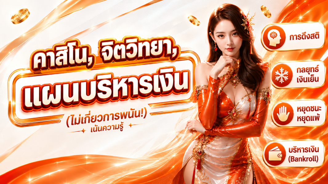 จิตวิทยาการดึงสติและการบริหารเงินเย็น: กลยุทธ์ป้องกันความล้มเหลวในคาสิโน