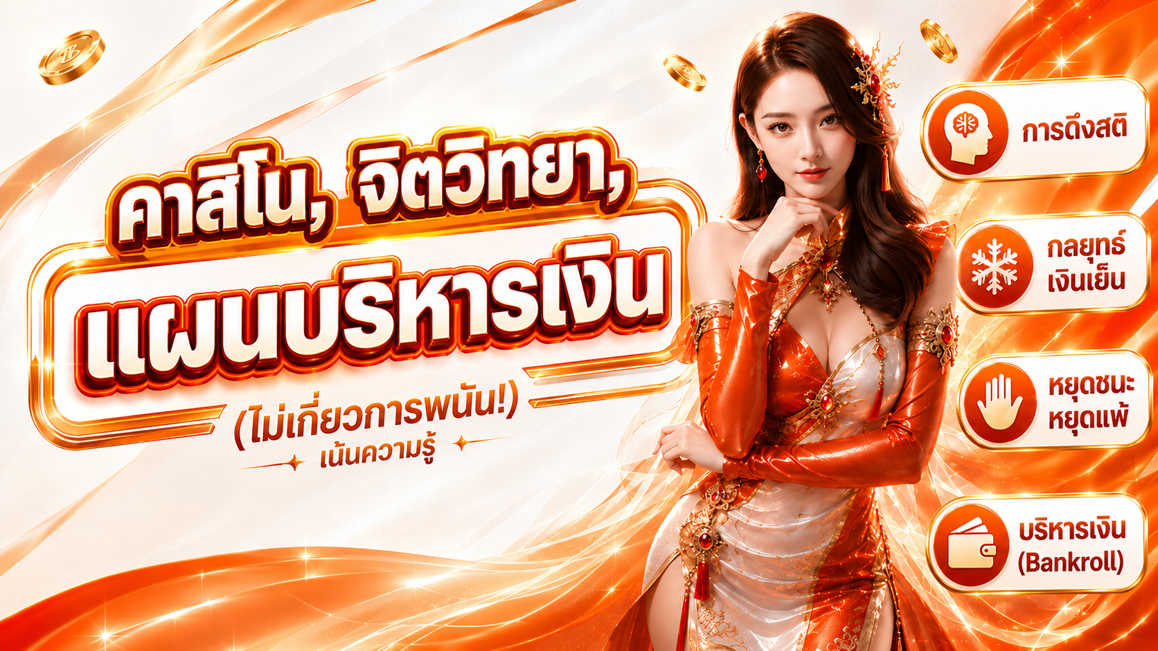จิตวิทยาการดึงสติและการบริหารเงินเย็น: กลยุทธ์ป้องกันความล้มเหลวในคาสิโน